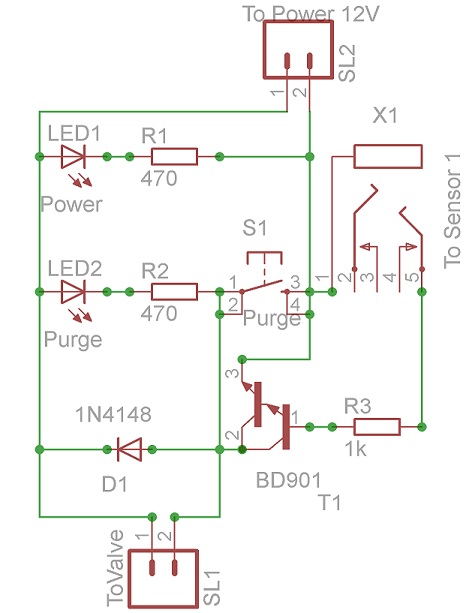 Wired Remote Control for Digital Camera Dripping Circuit