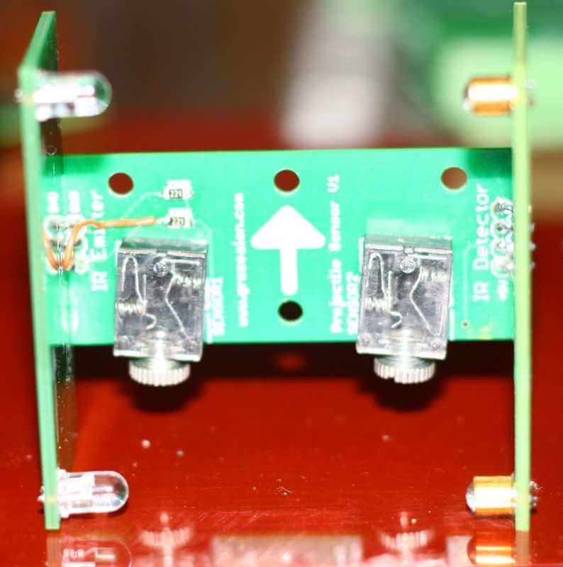 Assemble projectile sensor 1