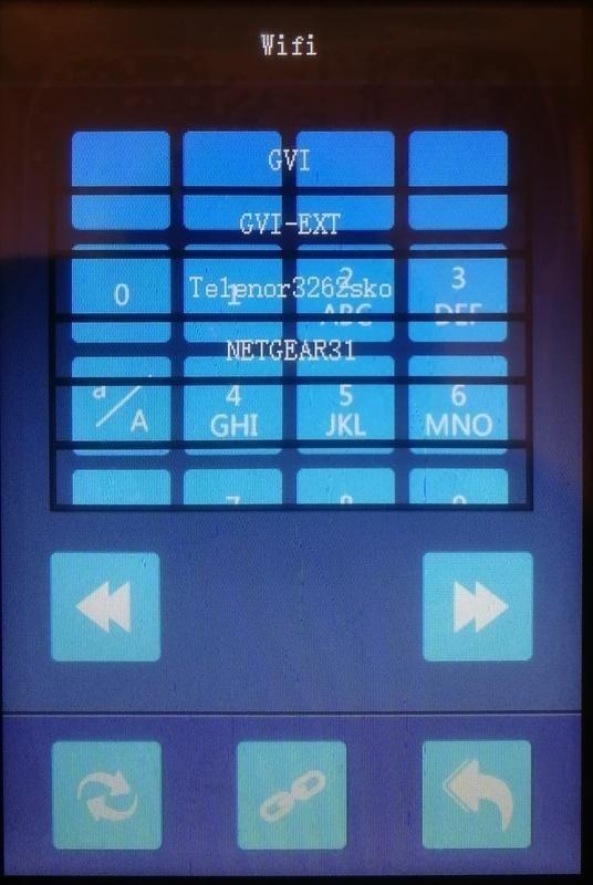 Mooz2 WiFi Setup Screen