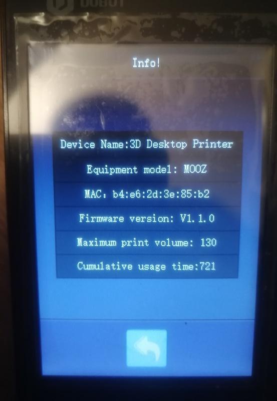Mooz2 WiFi Firmware update