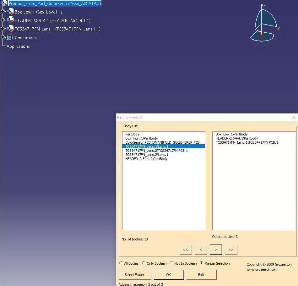Catia V5 Part To Product Assembly Creation