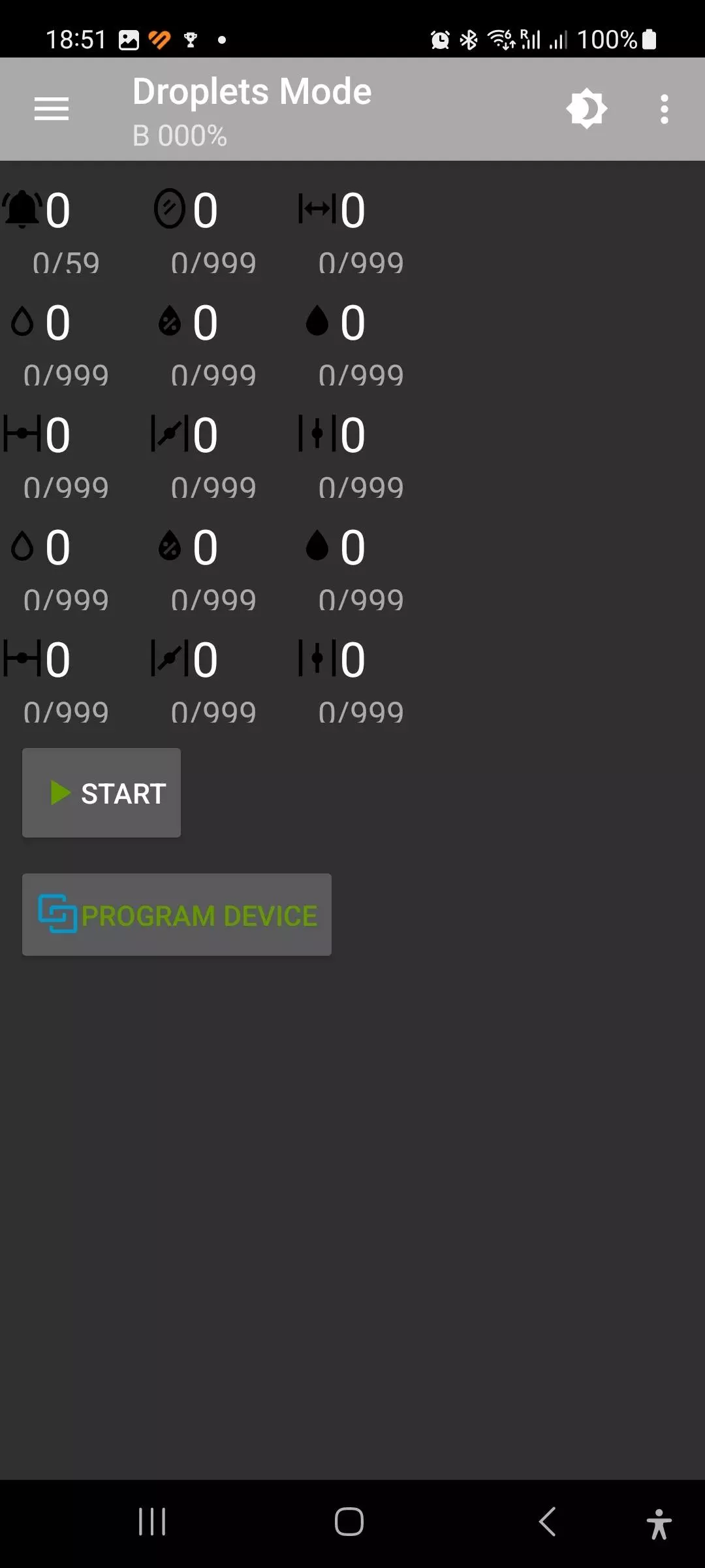 Remote DSLR Android App Water Drops Mode